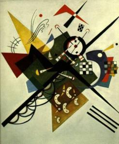 On White II by Wassily Kandinsky 1923. picture from :http://en.wikipedia.org/wiki/File:Kandinsky_white.jpg